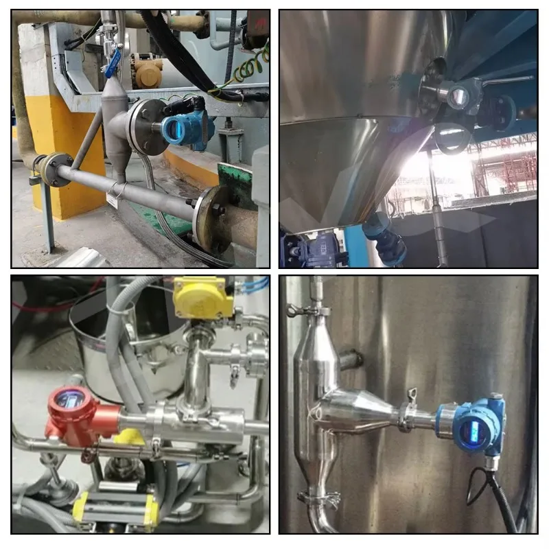 Digitale resonante stemvork In Line Drijfmestdichtheidsmeter Industriële densitometer Prijs