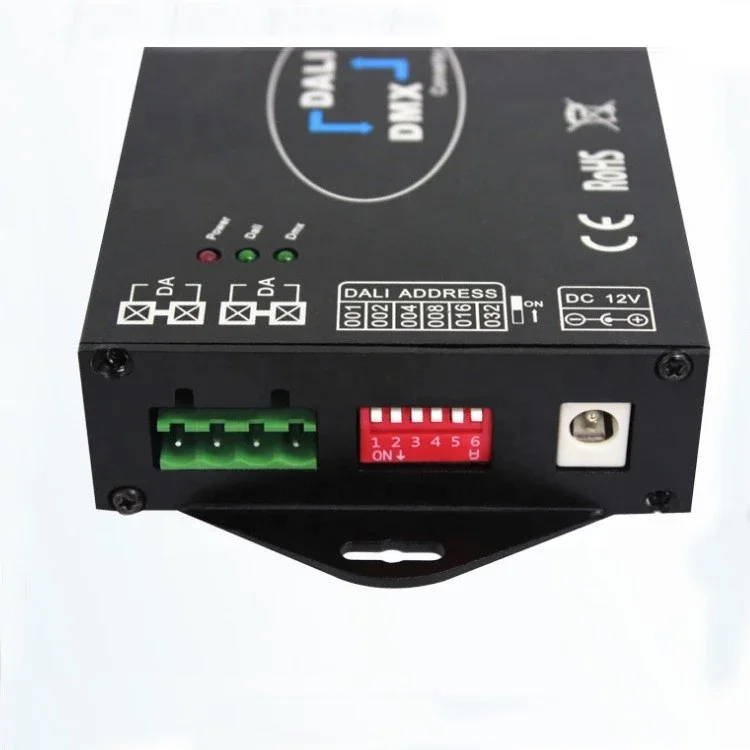 DALI DMX512 Signal Converter DL113, DMX to DALI and DALI to DMX Signal Converter