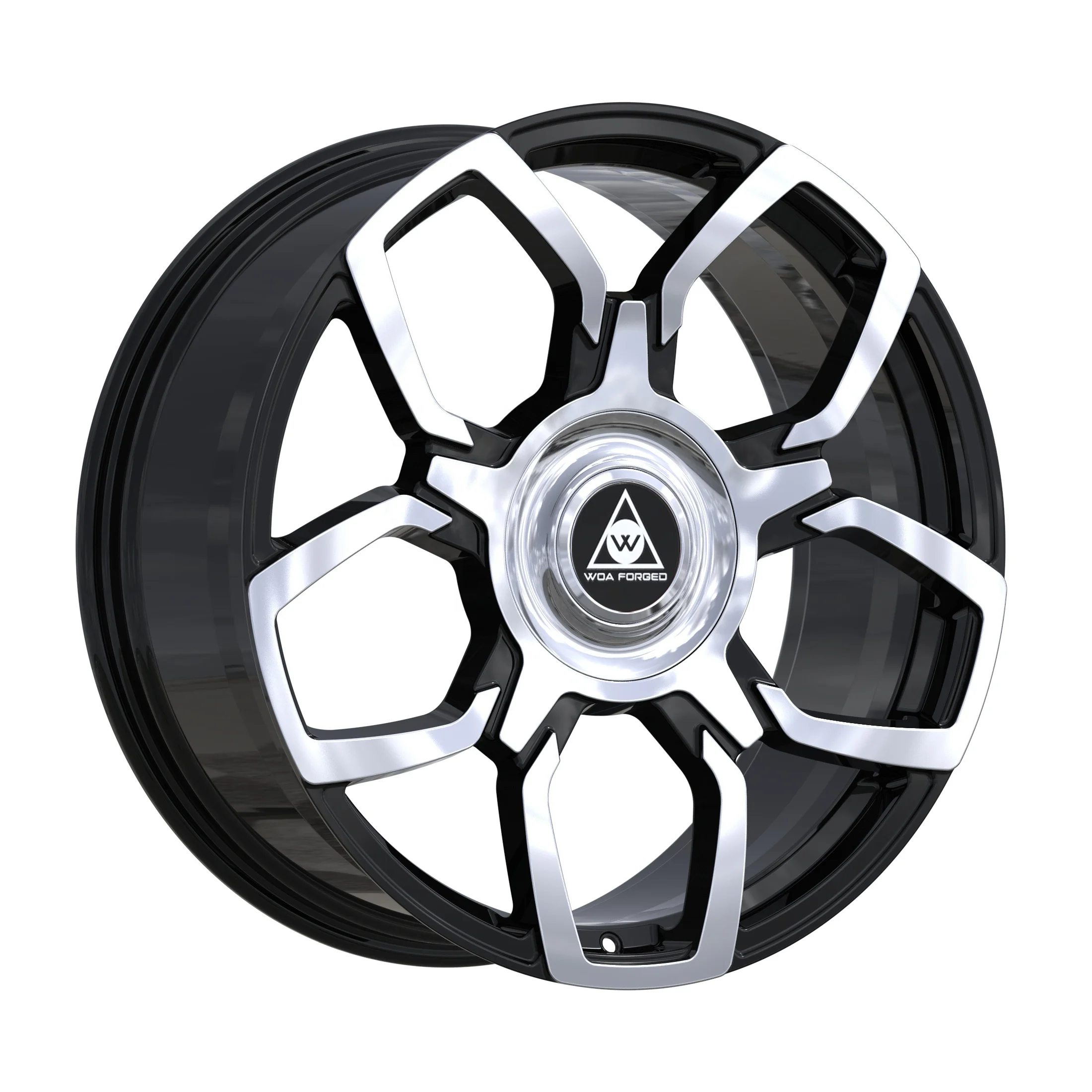 Wholesale 5X120 Polish Custom Rims Forged Car Wheels 20 21 22 Inch in Stock Wheel for Lixiang Rolls Royce Forging Rims