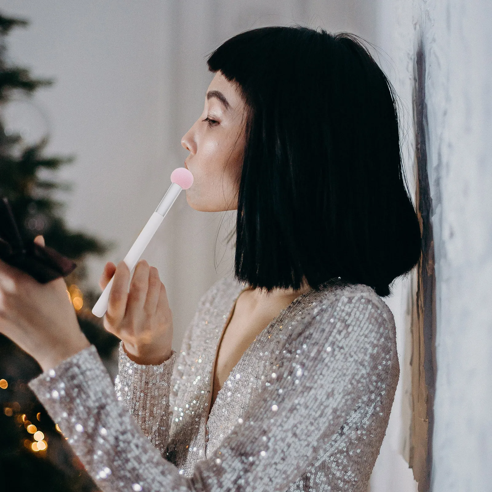 Esponja húmeda seca para corrector, herramientas de maquillaje, aplicación de precisión, esponja de maquillaje facial para mujer, corrector, 3 uds.