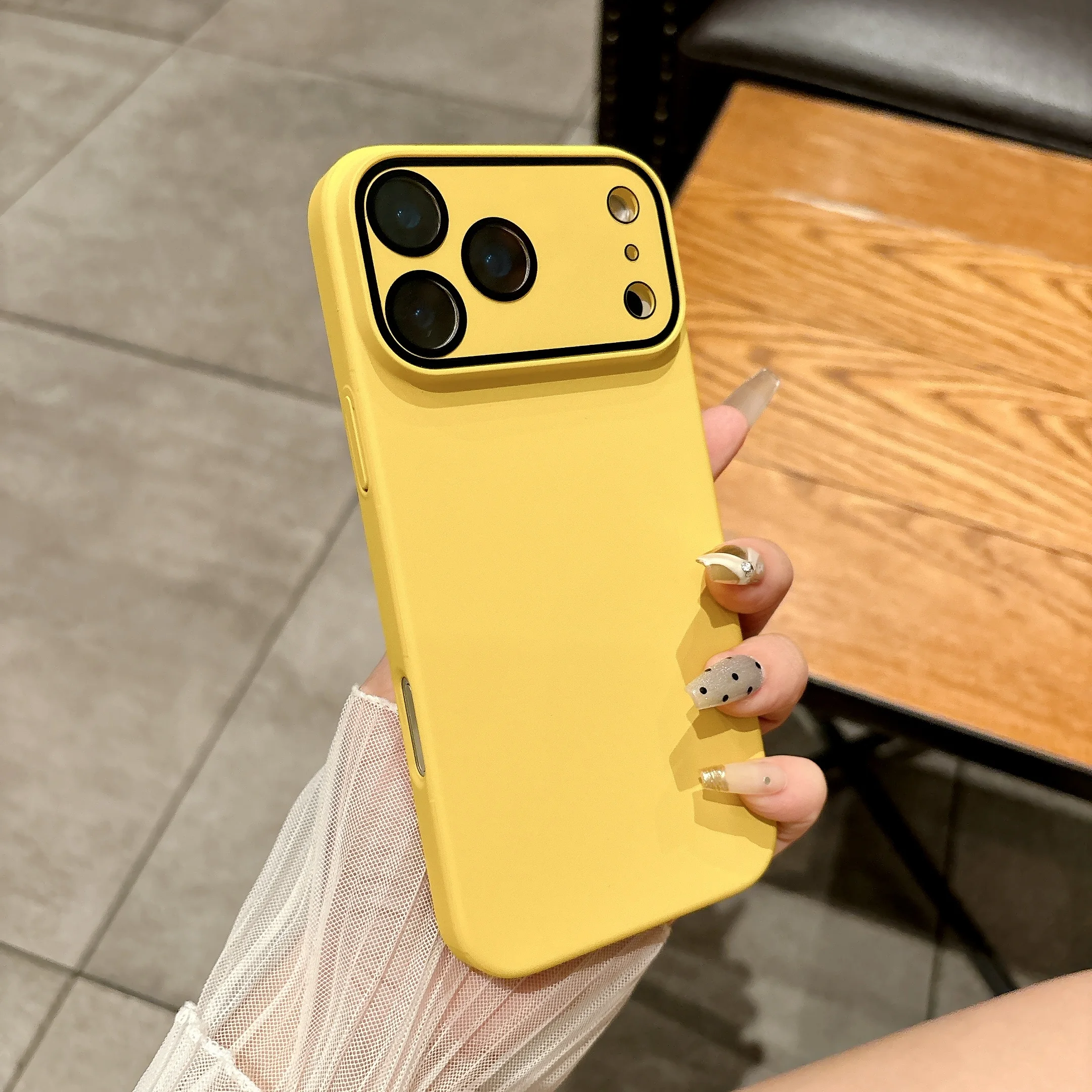 

Fashion PC Phone Case For iPhone 17 16 15 Pro Max Plus Glass Protection For Camera Lens For iPhone 14 13 Back Cover