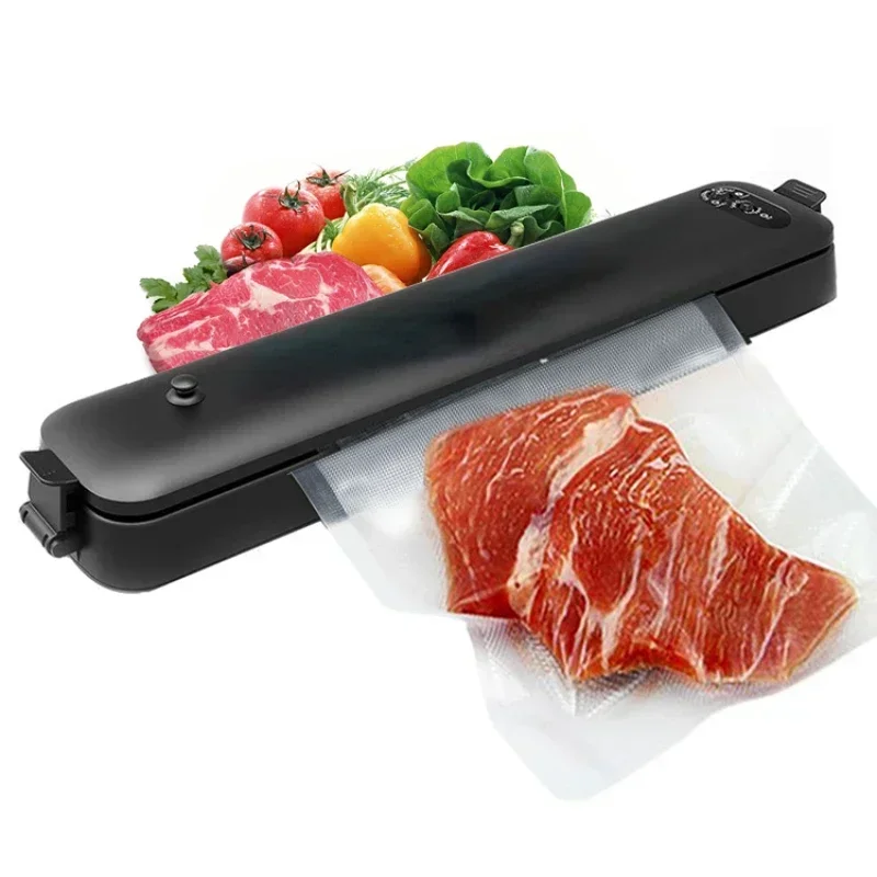 

Best Seller Portable Food Vacuum Sealer Machine with 15 Bags - Efficient Vacuum Packing for Freshness Preservation