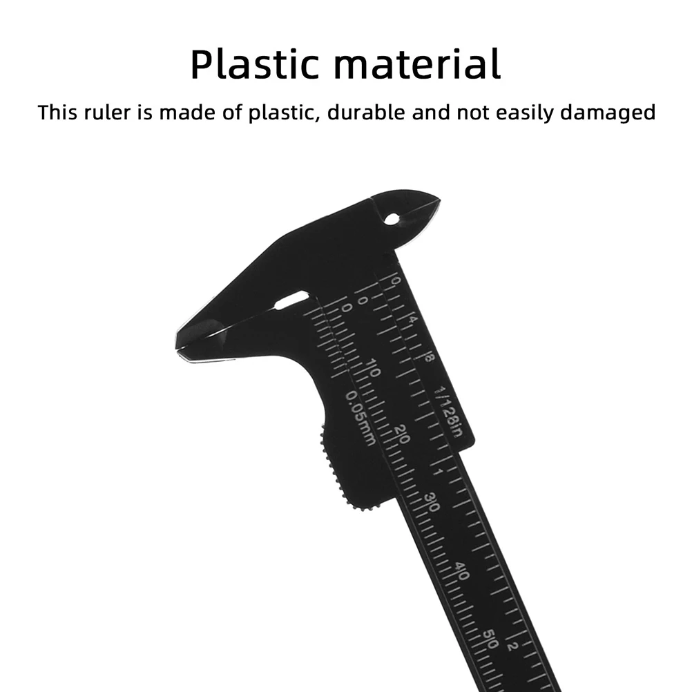 

10 Pcs Spacing Ruler Plastic Calipers Measuring Tool for Facial Portable Calipers Dimensions Daily Life Makeup Aid
