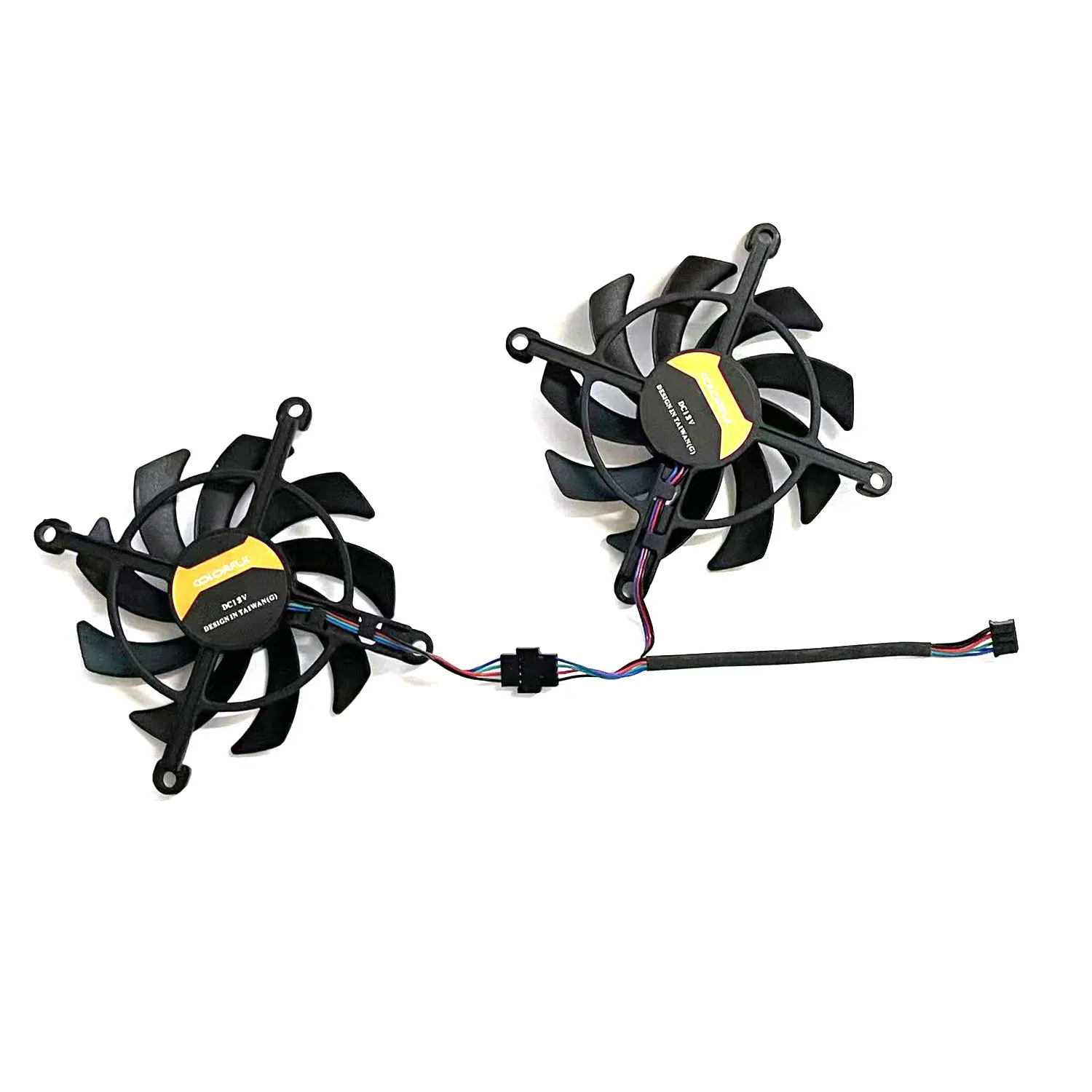 Brand new 85MM 4PIN RX6600 6600 XT GPU fan for SOYO Radeon RX6600 6600 XT graphics card view 2