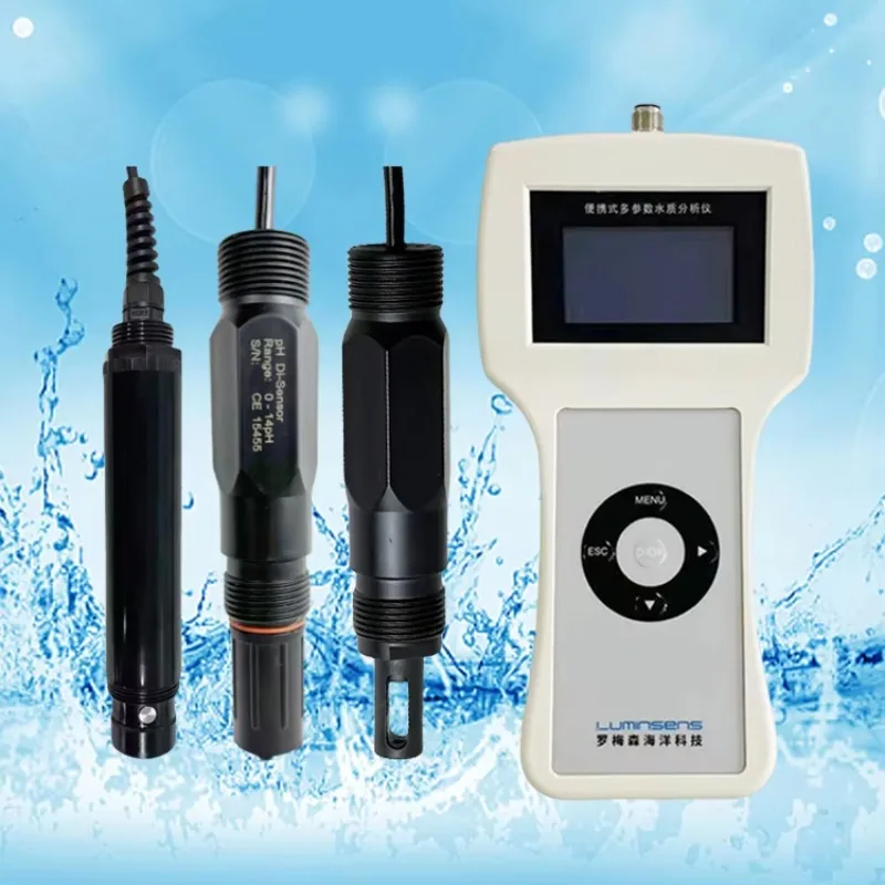 LMS-PA100P LCD Multi-parameters Portable Analyzer Monitor Aquaculture/Waste Water Treatment Conductivity/TSS/DO/pH And TDS Meter