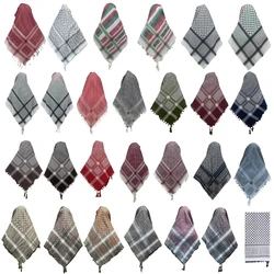 Sweat Absorb Arafat Hijab Shemagh Scarf Arabian Dubai Saudi Desert Scarf Shawl Drop shipping
