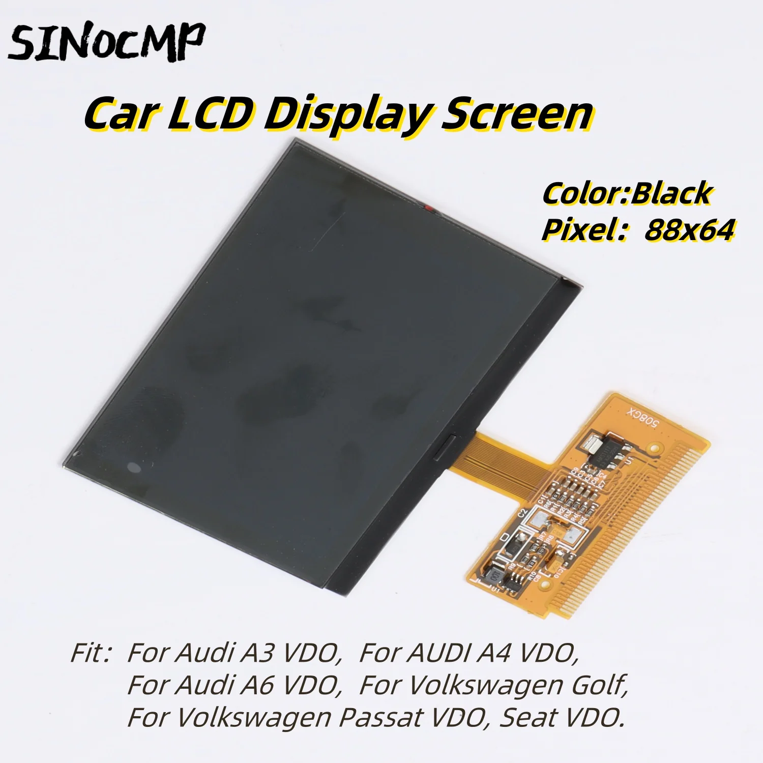 

1 Pc LCD Display Screen For Audi A3 A4 A6 Volkswagen Passat Seat Car VDO Dashboard Screen Accessories Automobiles Parts