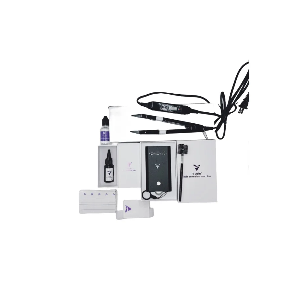 인기 핫 헤어 익스텐션 V 라이트, V 라이트 시스템, 베스트 셀러 테이프, 헤어 익스텐션 도구