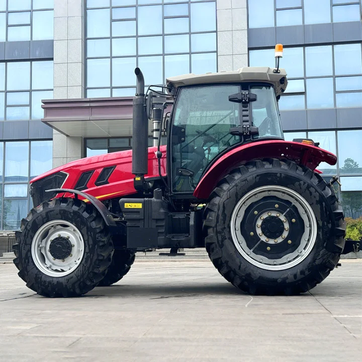 Factory Price 180 HP Plow Pose Tractors Strong Power Diesel Engine Hydraulic Tractors Gearbox Agriculture Farm Wheel Tractors
