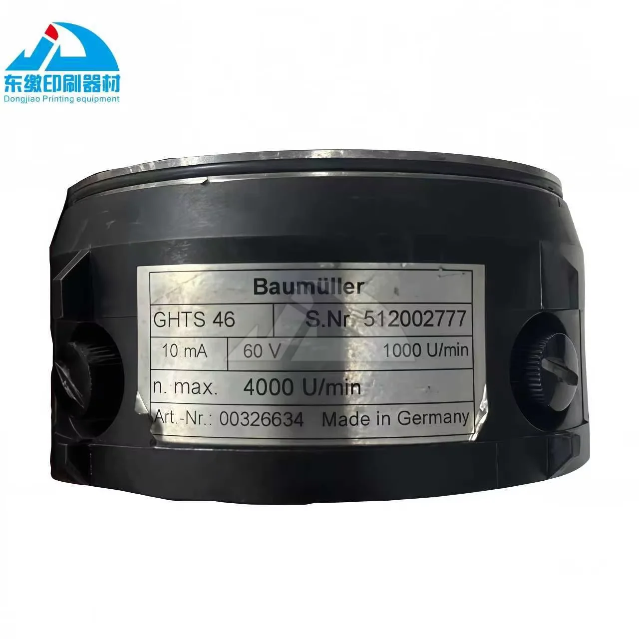 

New Speed Measuring Motor GHTS46 for KBA Printing Machinery Parts Encoder GHTS46 Replacement Spare Parts Original Motor