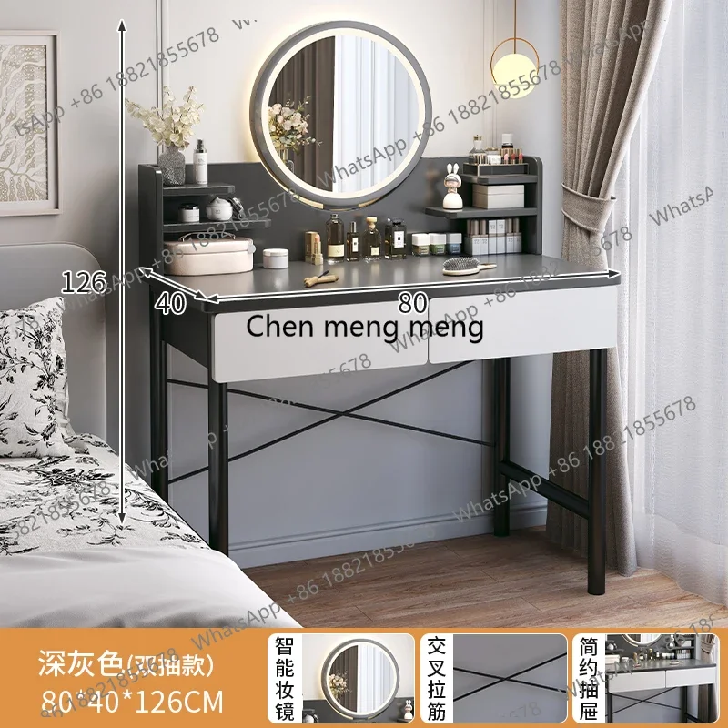 

E136 Storage Universal Vanity Table Funky Safe Hotel Trendy Simple Vintage Dressing Table Cute Beauty Comoda Pra Quarto Home De