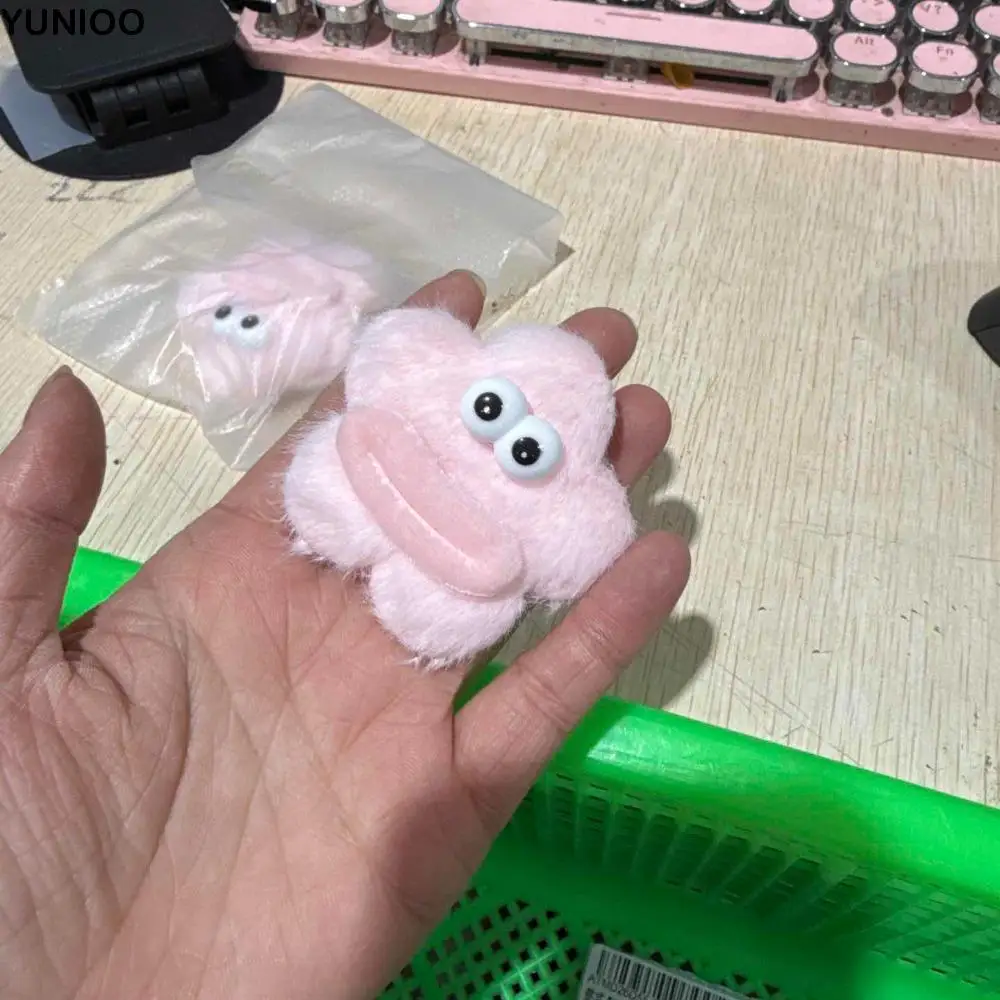 

Star Shape Plush Doll Hair Clip Funny Side Clips Ugly Doll Duckbill Clip Hair Accessories Korean Style Cartoon Hairpin Daily