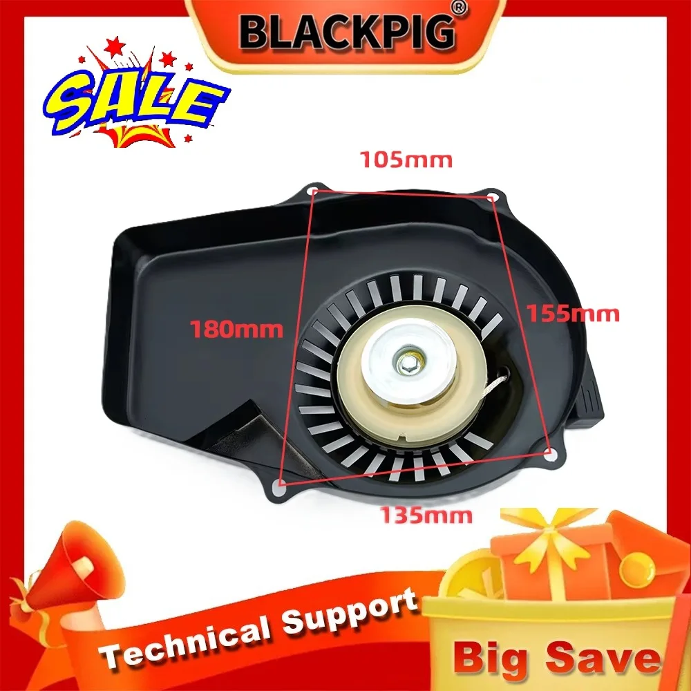 ET950 ET650 Generator Recoil Pull Starter Repair Bag Two Stroke Generator Parts Hand Puller Assembly TG950 TG650 800W
