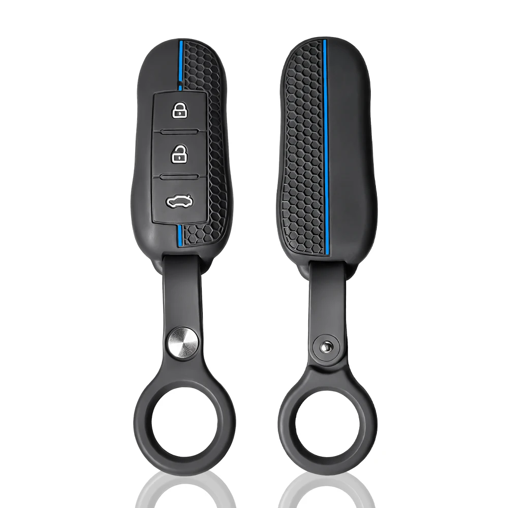 Silicone Car Key Cover Key Case Keychain Accessories for Dongfeng Fengguang DFSK Glory 580 Fengon Ix5 Ix7 Seres 3 5 Sf5