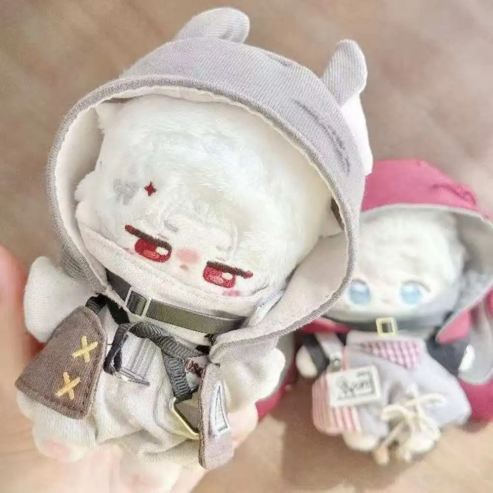 

New Mini Doll'S Clothes Outfit Accessories For 10cm Cotton Doll Rabbit Ear Hat Clothing Cute Doll Dress Up Set