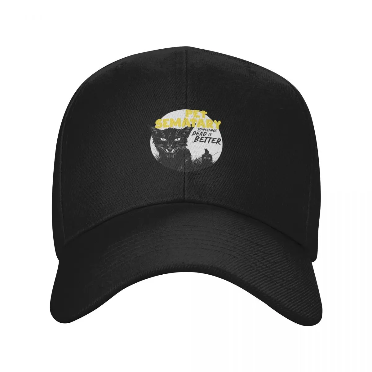 Pet Sematary: Sometimes Dead is Better Baseball Cap derby hat Vintage Men Women's