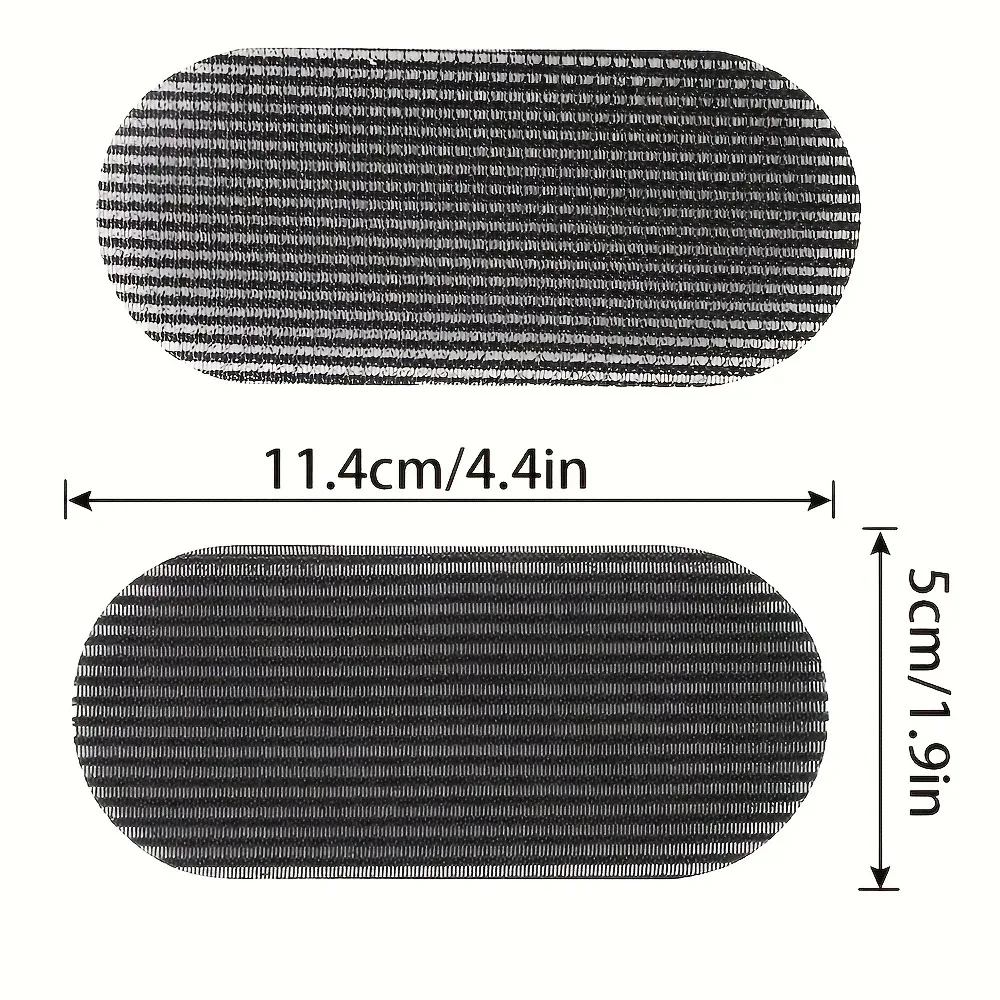 

Набор из 2 невидимых фиксаторов для волос, самоклеящиеся нескользящие нейлоновые резинки, волшебные наклейки для волос для всех типов волос, инструмент для укладки
