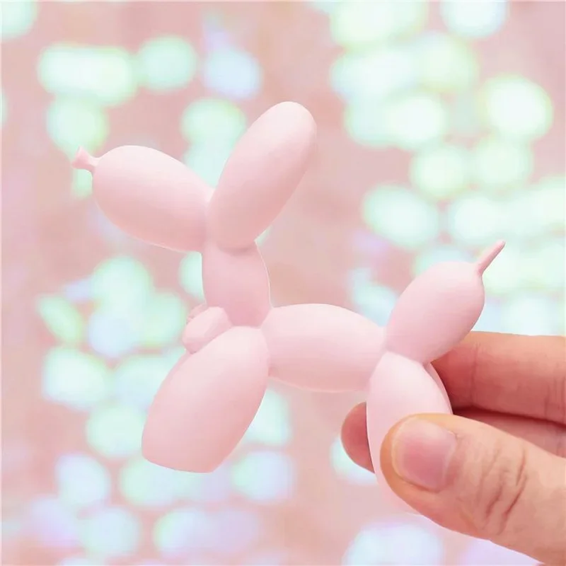 Figurine Animals Cake Art electroplating Dog Nordic Small Antiskid Statue Sculpture decorations living Dessert Mat Balloon Party
