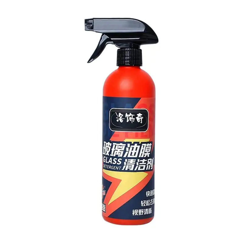 

Car Glass Oil Film Cleaner 500ml Glass Film Removal Paste Glass Film Removal Cream Water Stains Remover Car Auto Glass Oil Film