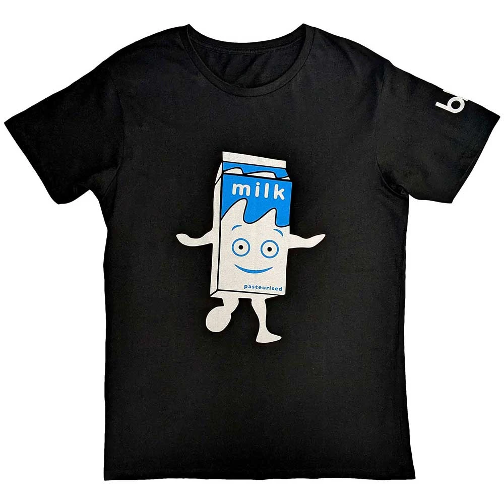 Milky Blur Band T-Shirt Cotton Graphic Tee Men Women Summer Streetwear