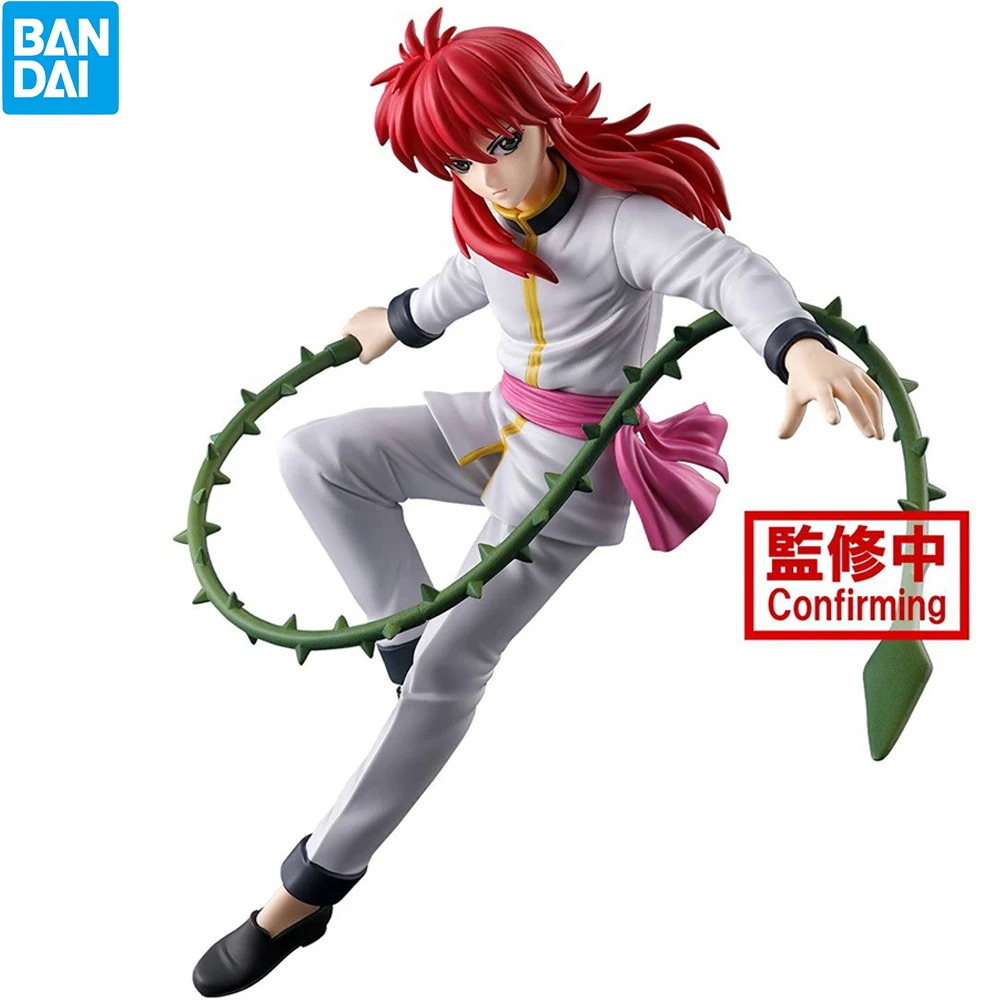 BANDAI Banpresto YuYu Hakusho Kurama Ankoku Bujutsukai Ver. 15cm Doll Collectible Anime Figure Model Toy Gift