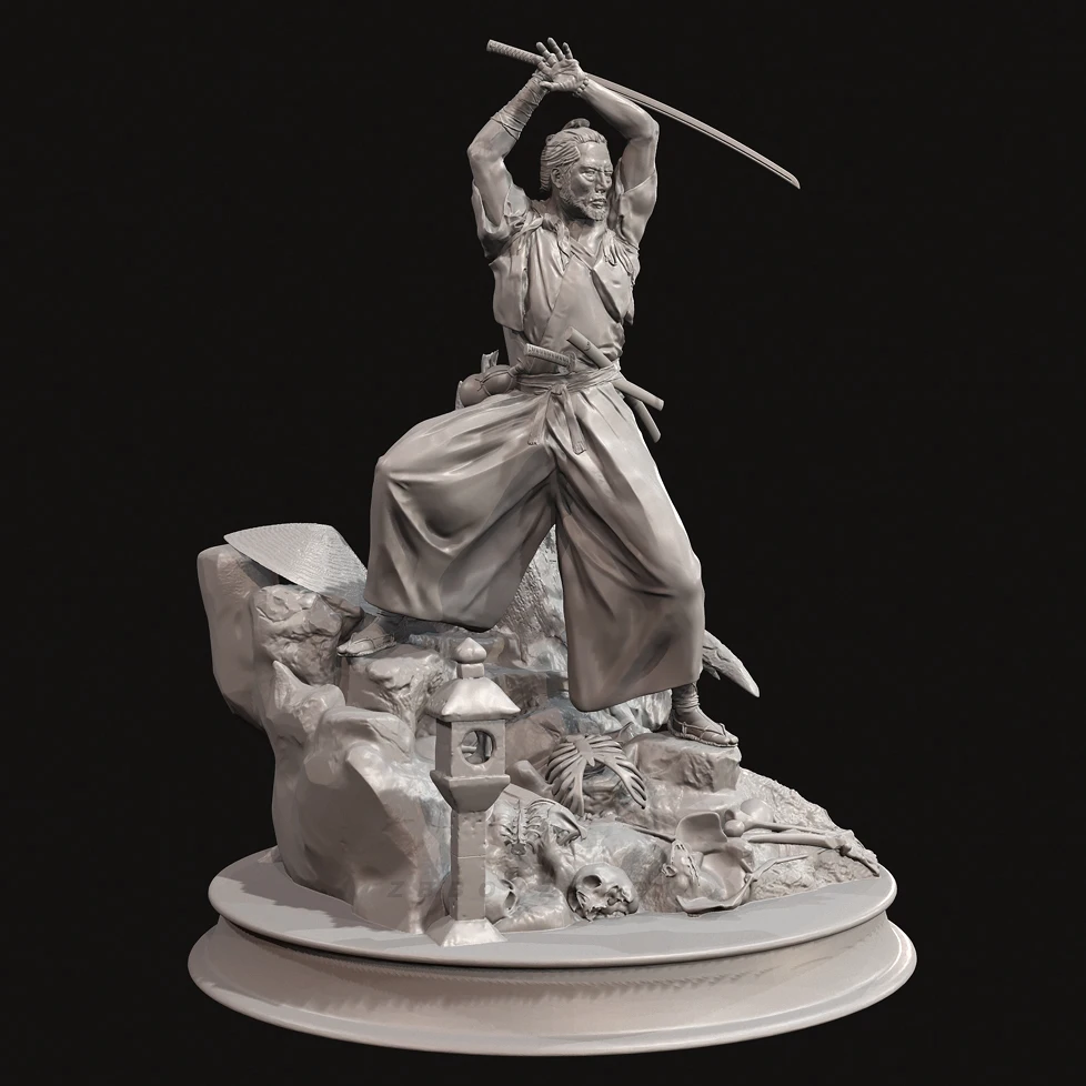 The height of man 38mm 50mm 75mm Resin model kits figure colorless and self-assembled 3D Printing  TD-7006/3D