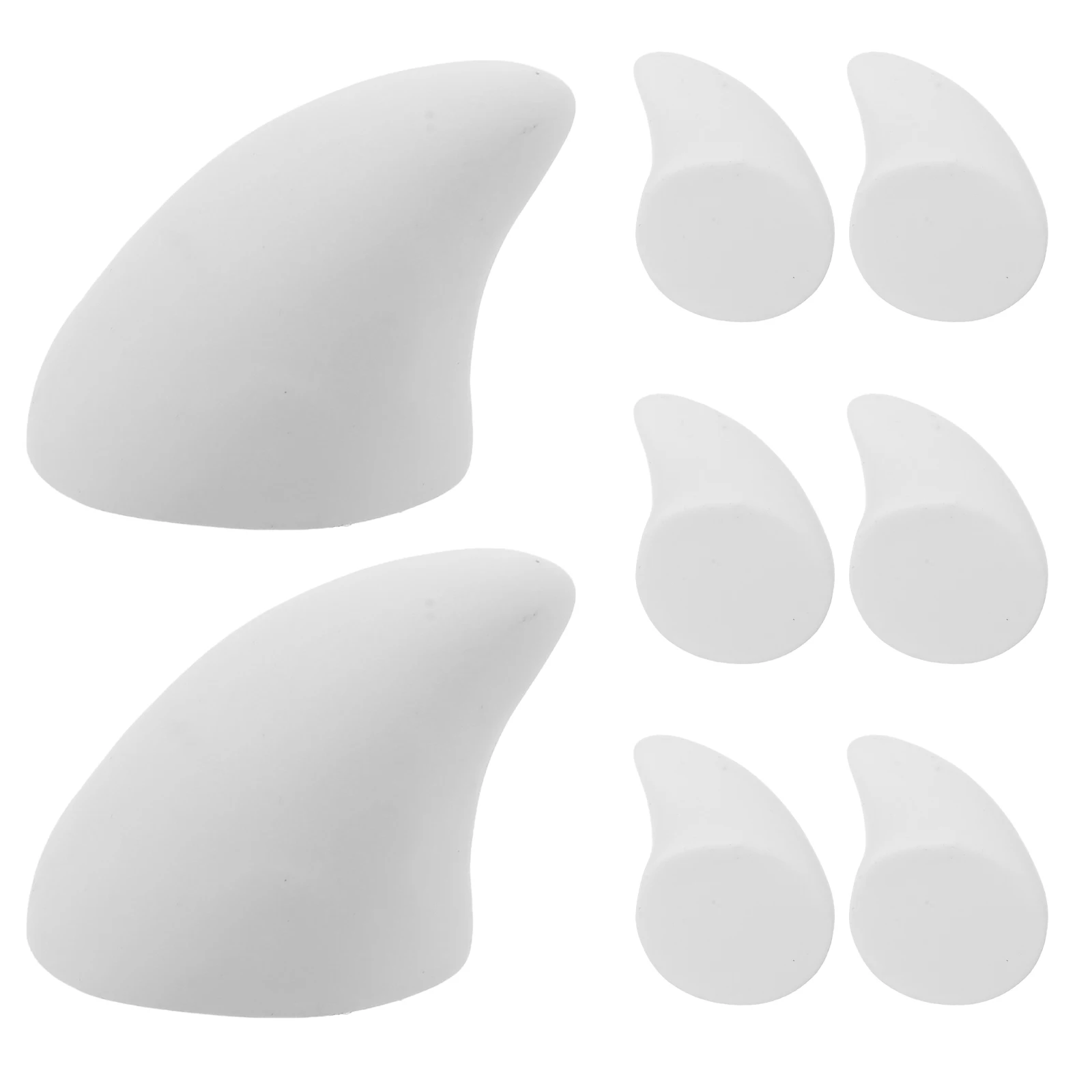 

8 Pcs Obtuse-angled Nails Cat Claw Gloves Cartoon Furry Cute Cosplay Making for Diy Paw Decoration