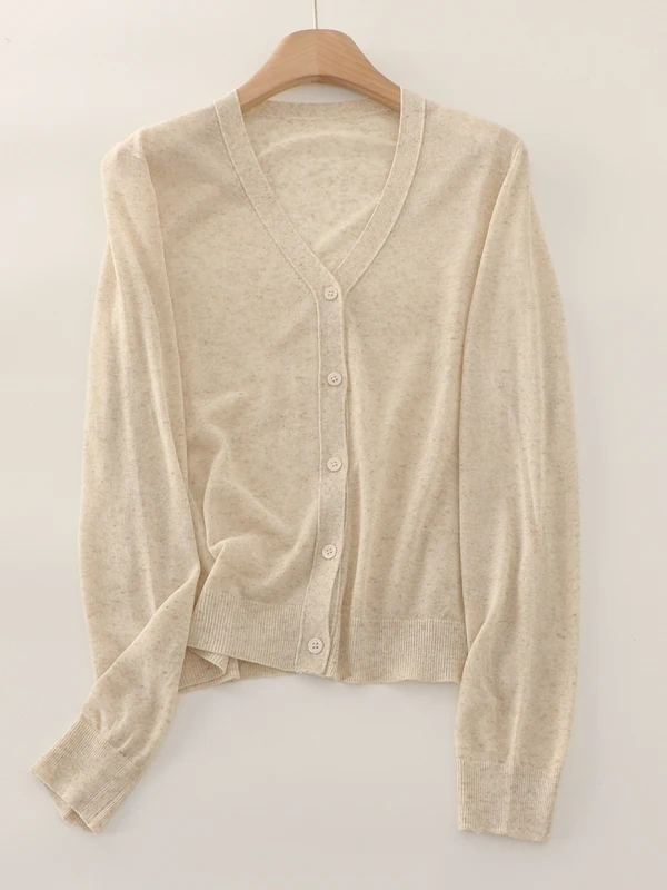 

Льняной солнцезащитный длинный вязаный кардиган све, тонкий женский летний белый льняной накид, верхняя одежда, кардиган, солнцезащитное пальто