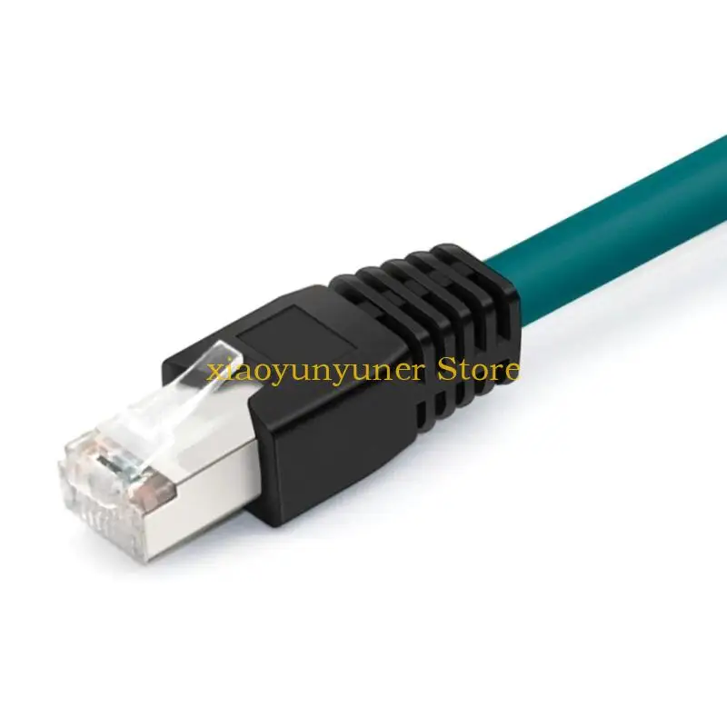 P9JB High Performances 12 8Pin X Coded To RJ45 Industrial Ethernet Cable 6.5mm Diameter 15m/10m/800cm/5m/300cm/200cm/150cm