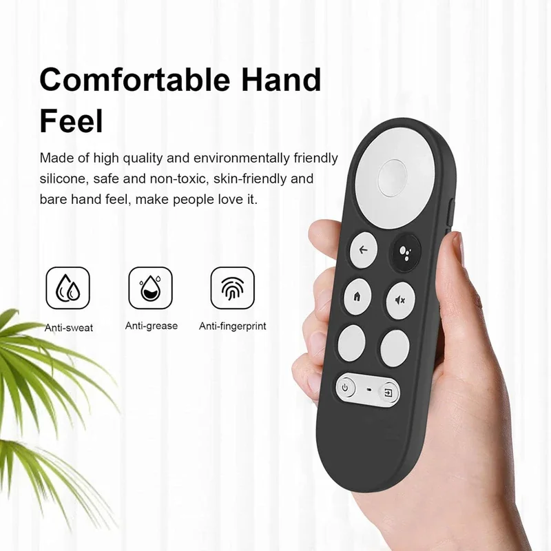 Silicone Case for Google TV Voice Chromecast Remote Protective Cover Accessory view 3