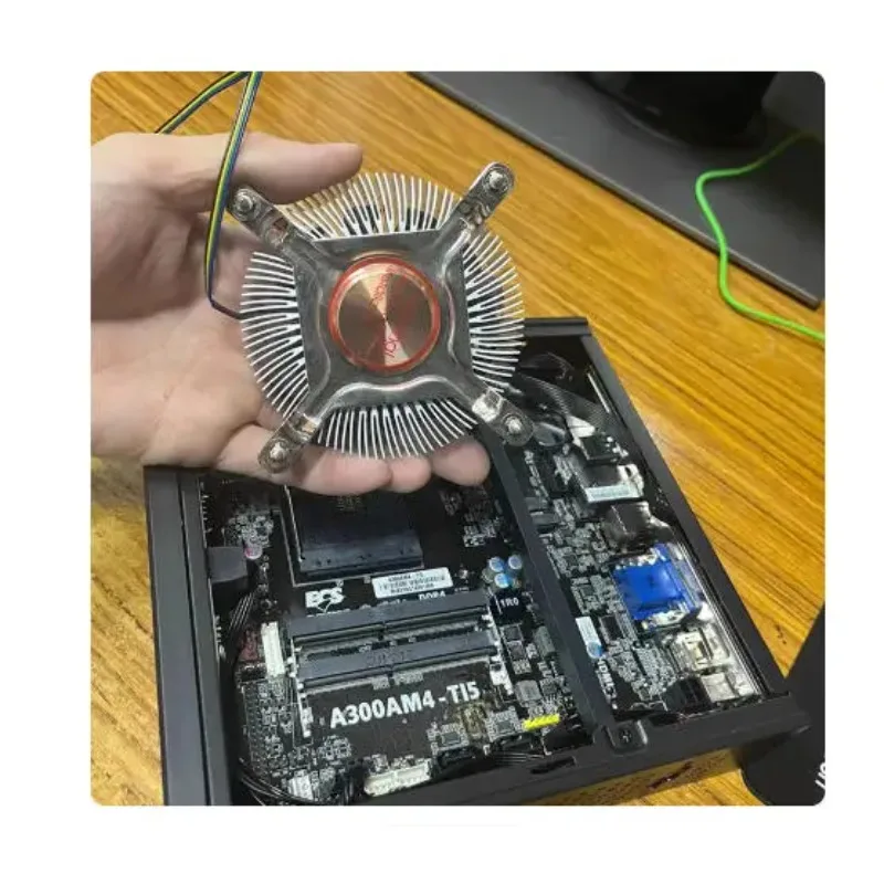 A300AM4-T15 17x17 Mini ITX HTPC Motherboard For AMD Ryzen 2 3 4 5 Series CPU