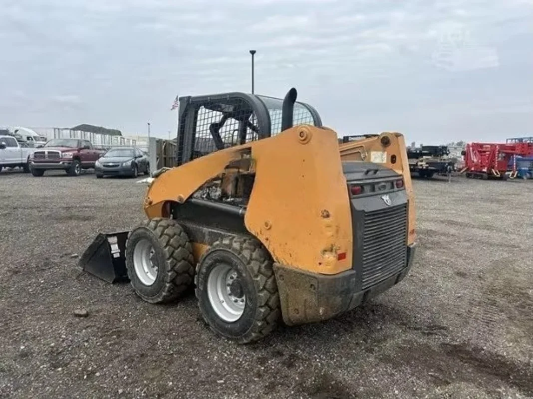 Independent Hydraulic Drive Skid Steer Loader Strong Power Farm Hill Road Rough Condition Sand Stone Transport Small Diesel