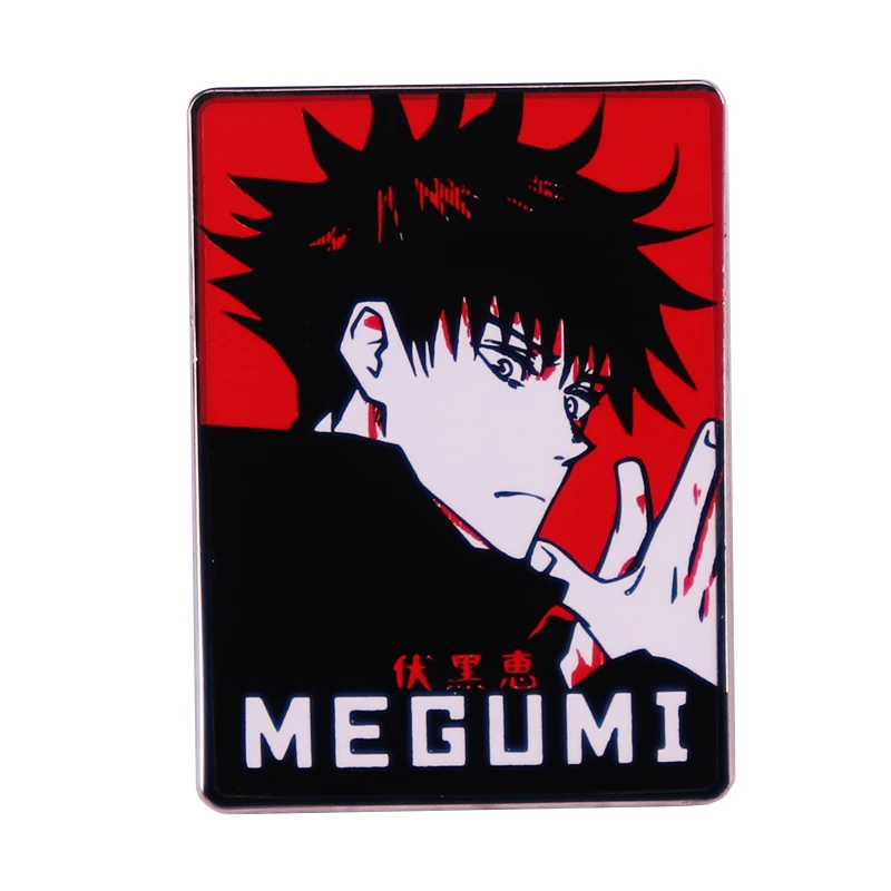 

jujutsu kaisen Brooch Anime Character megumi Badge Accessories