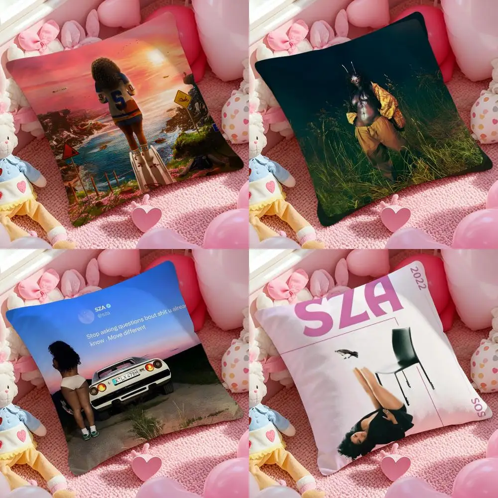 

S-SZA певица наволочка с принтом наволочка для гостиной диван наволочка и декор спальни