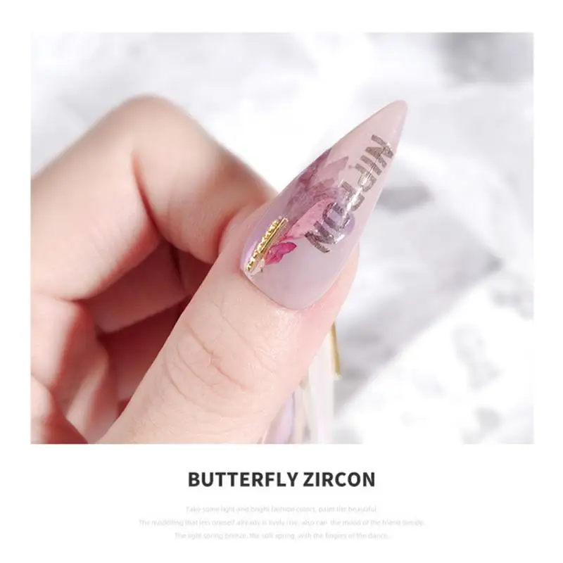 Handmade Manicure Diamonds Alloy Striking Grace Sell Like Hot Cakes Manicure You Must Have Fine Nail Thread Metal Rod Nail Art