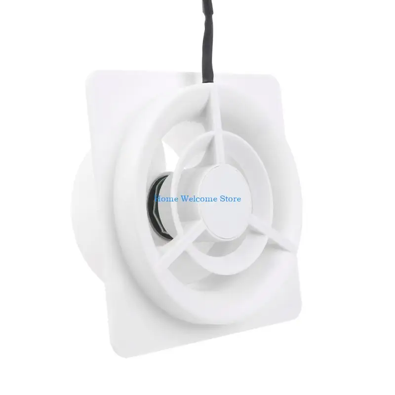 F68E 60 مم مروحة مضمنة عالية الكفاءة نظام تهوية التدفق المختلط مروحة هواء العادم #4