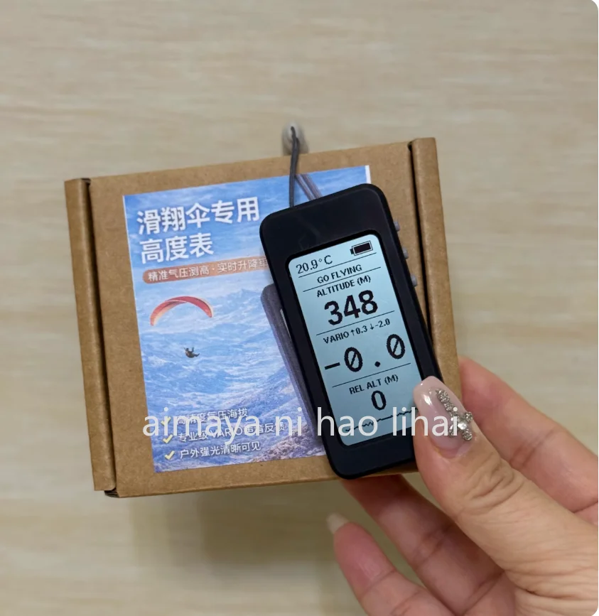 Paragliding Altimeter Altitude Meter High Precision Outdoor Sports Gear Pilot Accessories