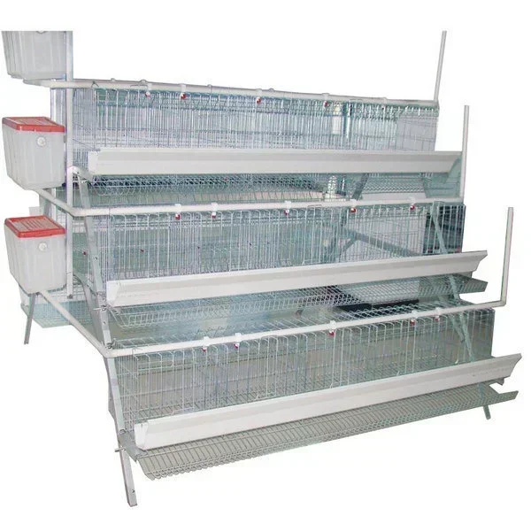 Great Farm Animal & Poultry Husbandry Equipment A-type Battery Cage Chicken Coop Chicken Cages Of Layer Or Broiler