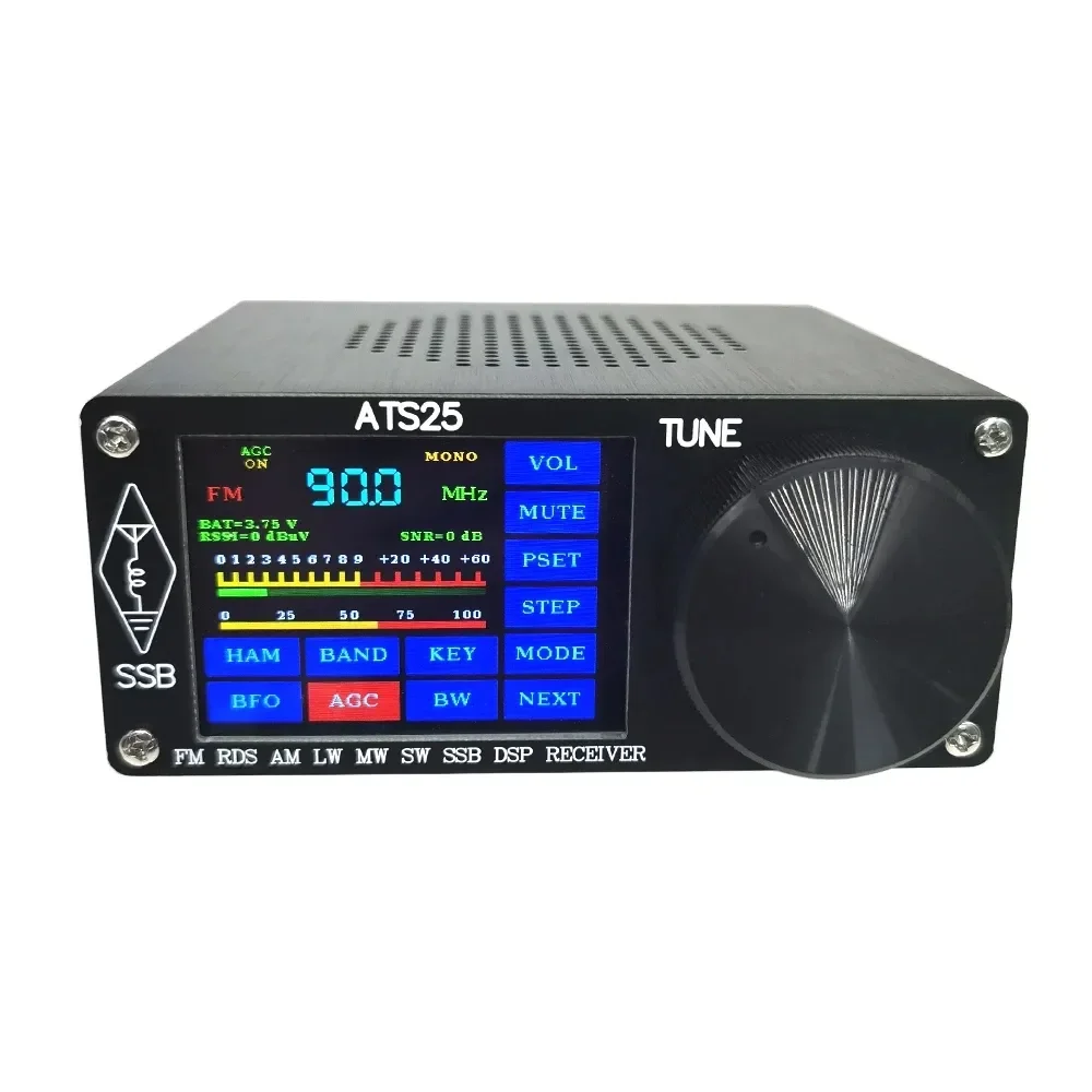

Upgrade ATS25X1 Touch Screen Si4732 Chip Radio Receiver DSP Receiver FM LW MW SSB for Electronic Products