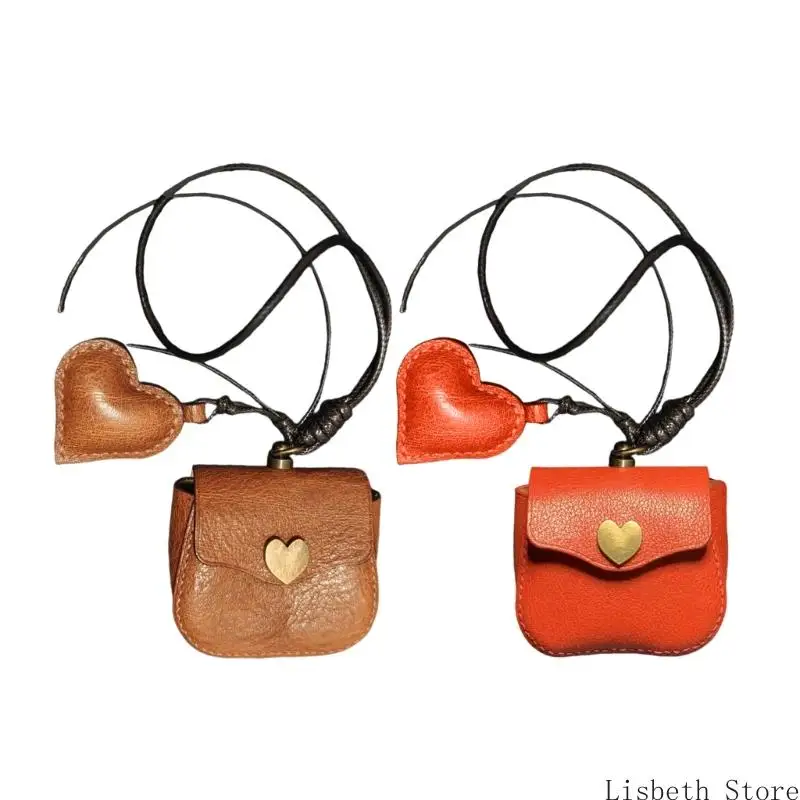 

Stylish Small Change Charm Adorable Coin Holder Wallet Accessory Leather Texture Suitable for Everyday Use