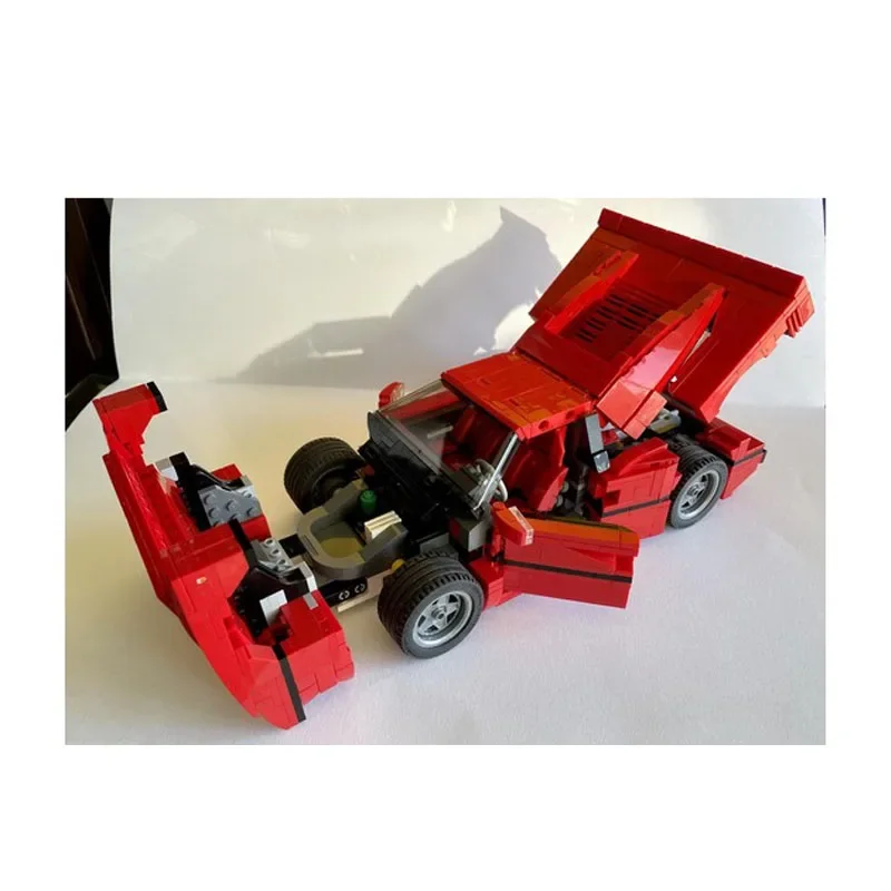 

Строительный блок, гоночный автомобиль10248 288 GTO Roadster V2, модель строительного блока, 1194 шт., детские игрушки, подарок на день рождения, Рождественский подарок MOC-87123