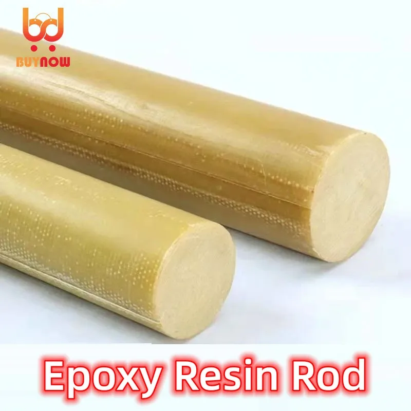 Barra de Resina Epóxi Amarela 3240 de Alta Qualidade, Barra de Fibra de Vidro Epóxi, Barra Epóxi Fenólica Isolada FR4, Barra Resistente ao Desgaste e Durável