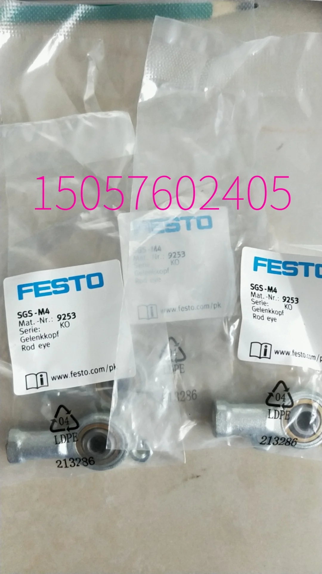 Festo FESTO Standard Cylinder DSNU-16-150-PPV-A Product Code 1908273 In Stock