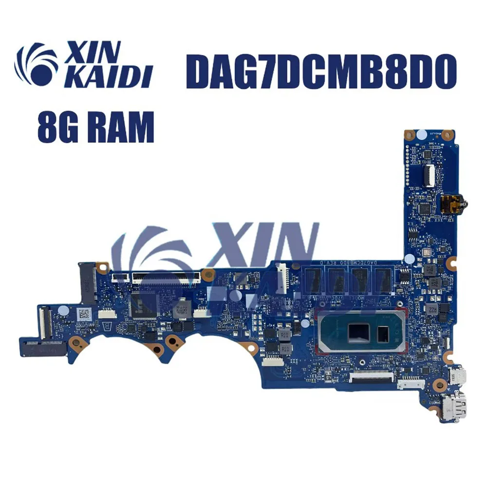 

Laptop Motherboard For HP Pavilion 13-AN L68367-601 L68368-601 DAG7DCMB8D0 Computer Mainboard with I3 I5 I7 10th 8G RAM