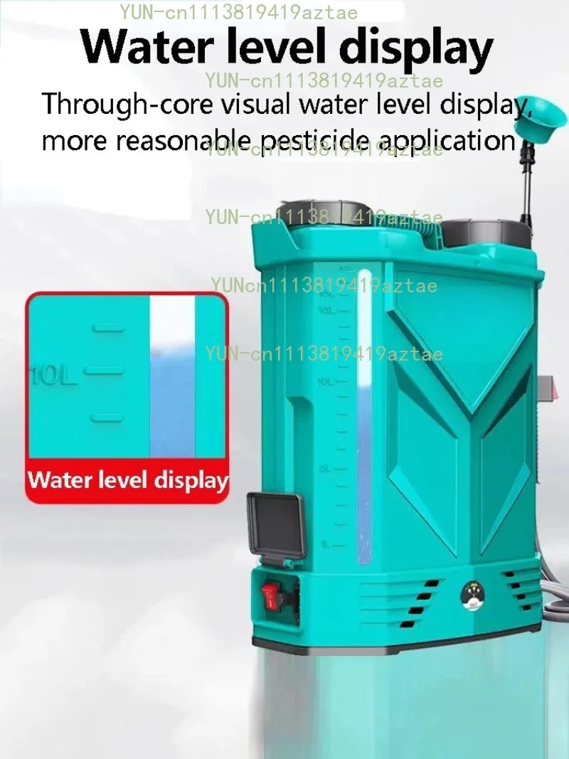 20L High Voltage Backpack Sprayer Lithium  Agricultural Outdoor Use
