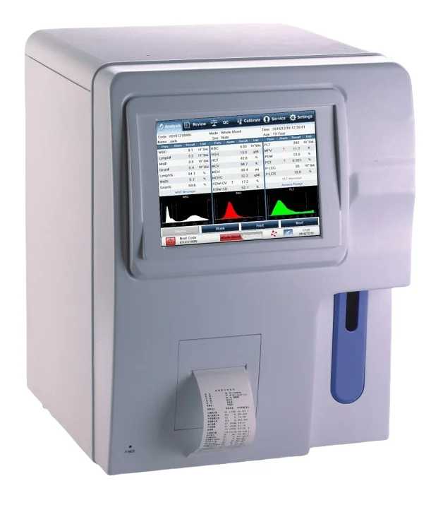 Portable Full Automatic Hematology Analyzer Equipment Medical Hospital Clinic Laboratory Veterinary Vet Hematology Analyzer
