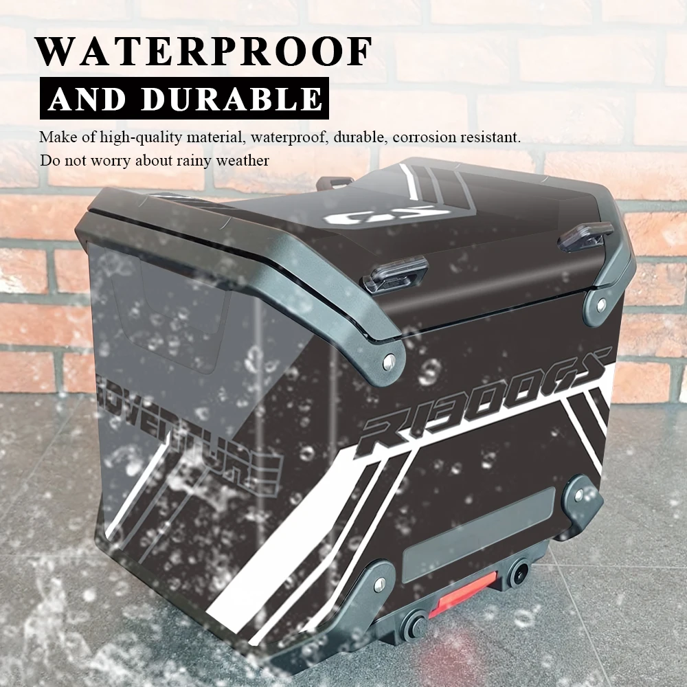 ملصقات حقيبة الدراجة النارية لسيارات BMW R1300GS Adventure R1300 GS R 1300 GS ADV 2024-2025 صناديق جانبية مجموعة شارات حقيبة الأمتعة