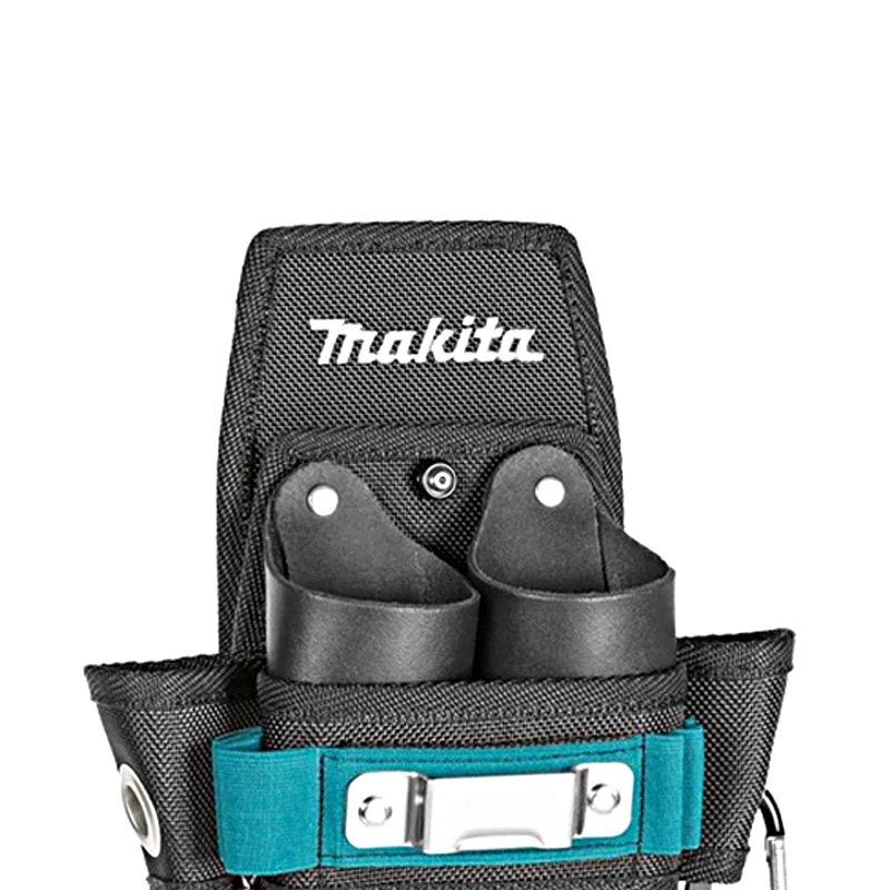 Makita E-15279 Electrician Belt Clip Pouch Compartment Multi Space Polyester Fiber Wearable Storage ToolKit