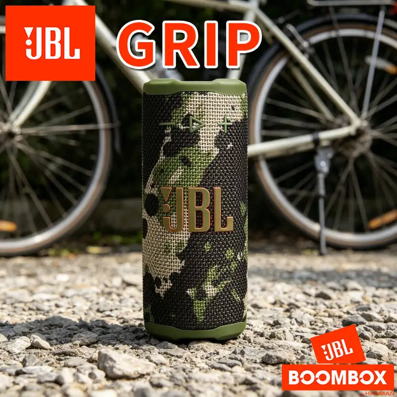 

Brand New JBL Grip Mini Sudden Weather Speaker Light Rain Resistant Design Adapt Unexpected Outdoor Weather Change Speaker