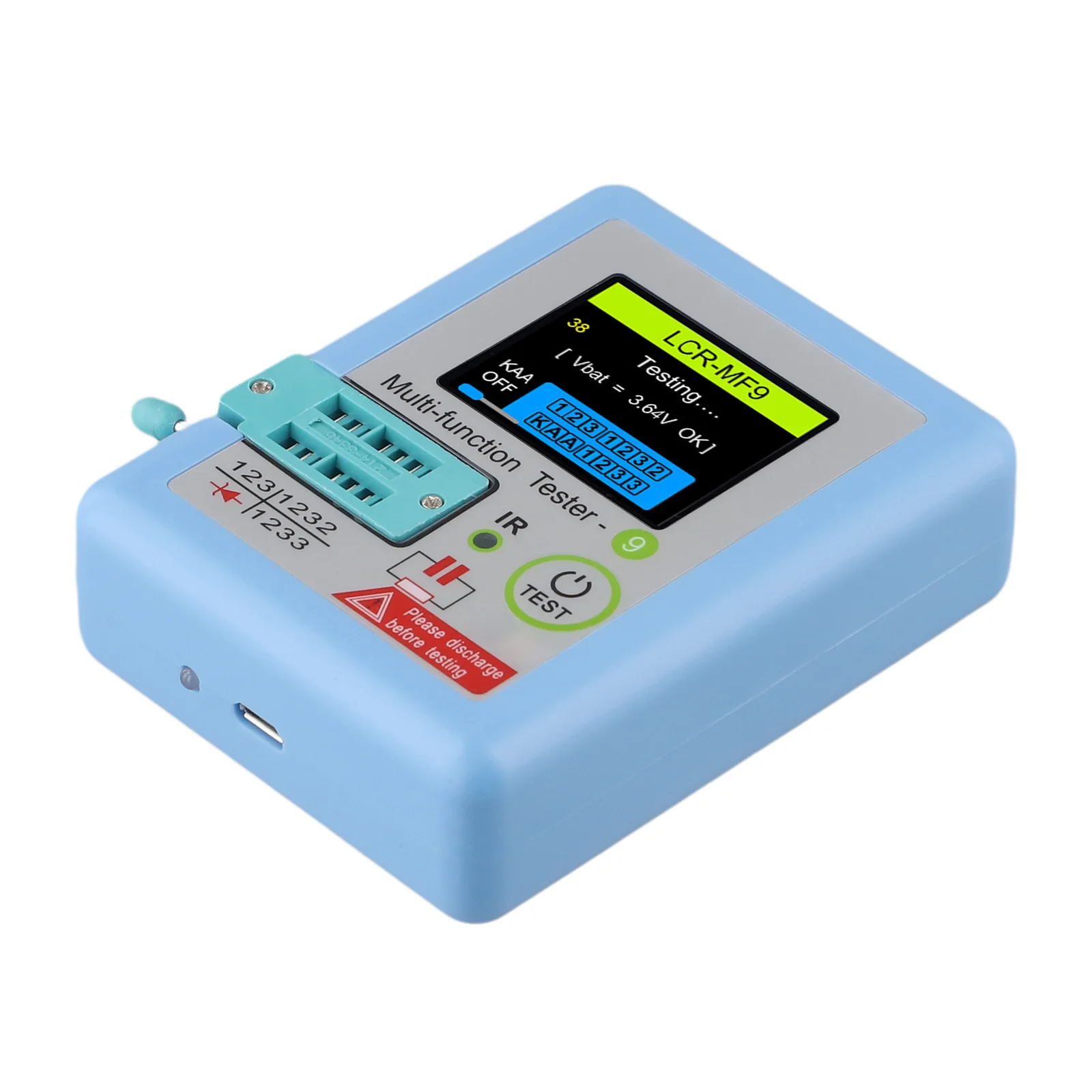 MF9 Device Offers Quick Detection of MOSFETs and Diodes via Color TFT Display; Addition to Any Electronics Toolkit